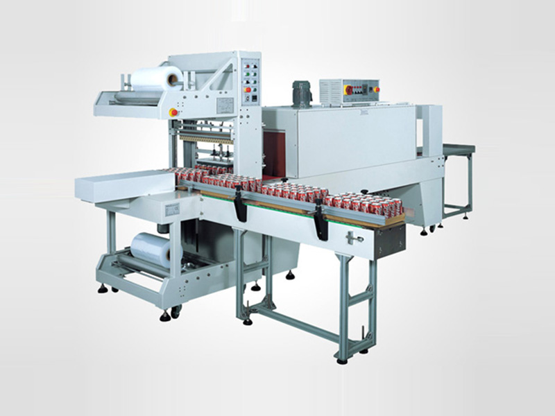 全自動(dòng)袖口式封切機(jī)+收縮機(jī)